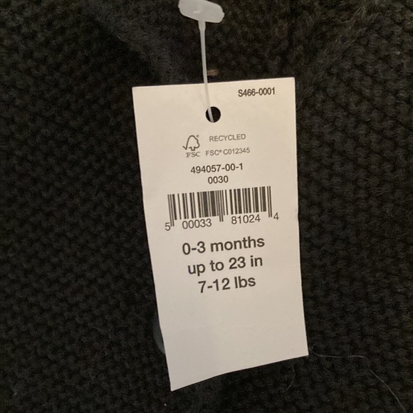 NWT Minnie Mouse Sweater 0-3mo - Picture 2 of 3